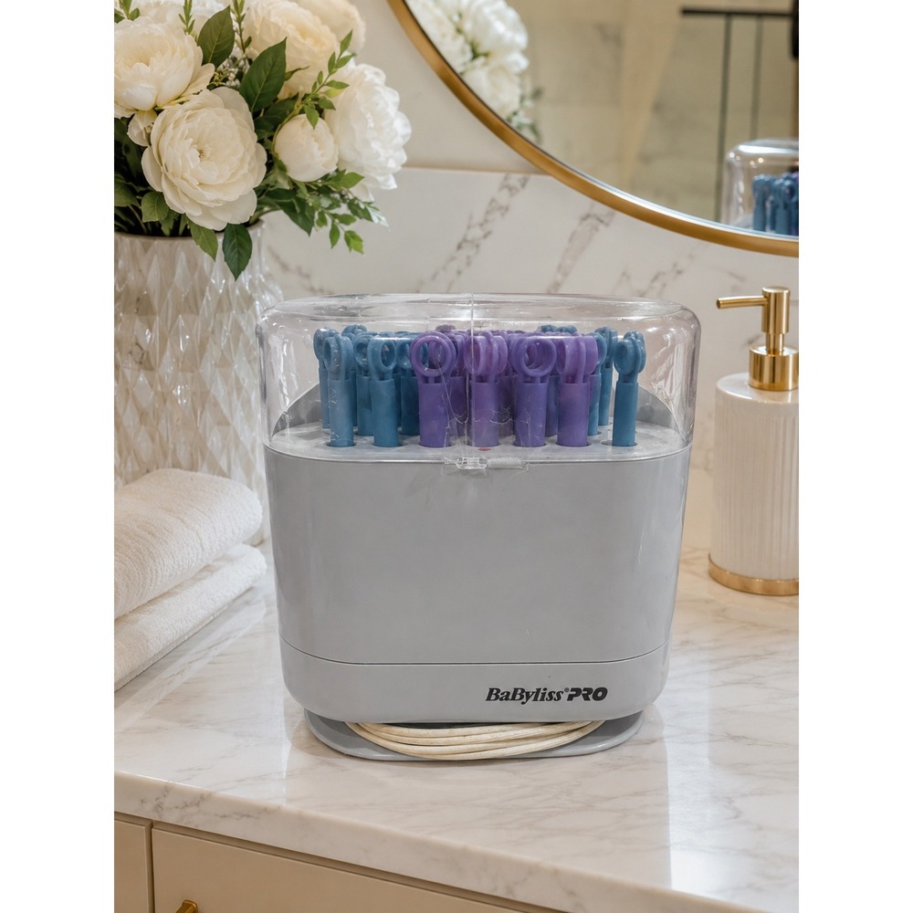 BaBylissPRO Nano Titanium Professional 20 Roller Hair Setter Blue Purple